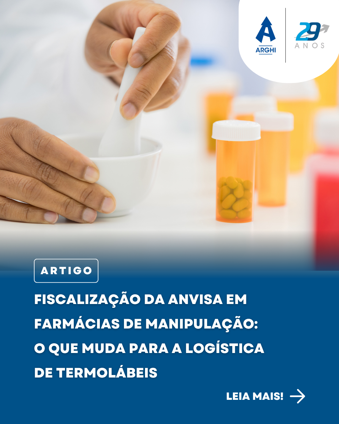 Fiscalização da Anvisa em farmácias de manipulação: o que muda para a logística de termolábeis?