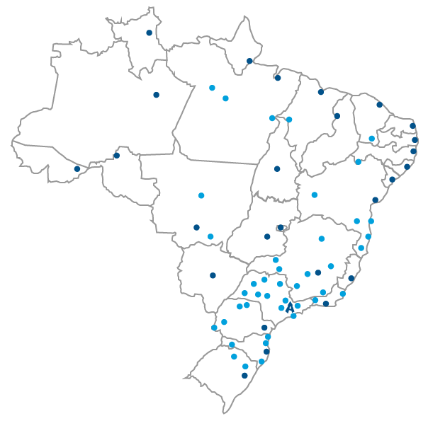 Arghi - Mapa Brasil