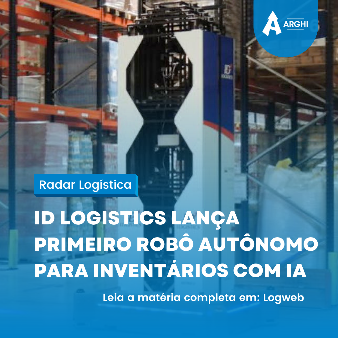 ID Logistics lança primeiro robô autônomo para inventários com IA