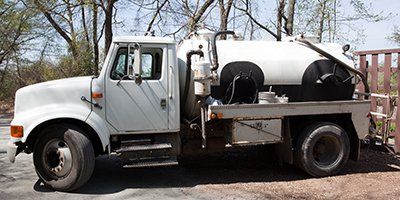 Septic Services — Septic Tank Pump Truck in Puyallup, WA