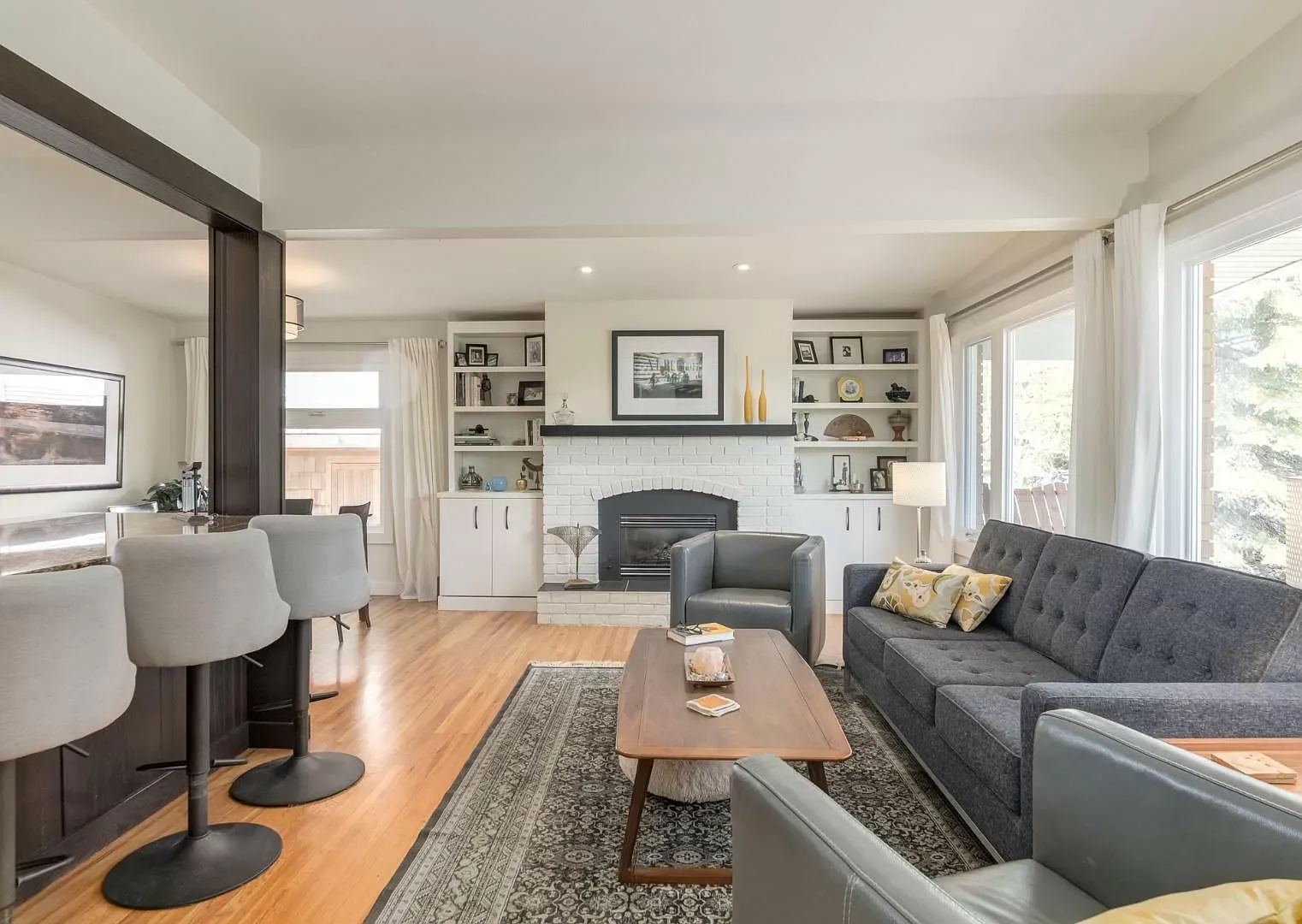 Precision Painting Okanagan Dining Room, Twin Lakes, BC