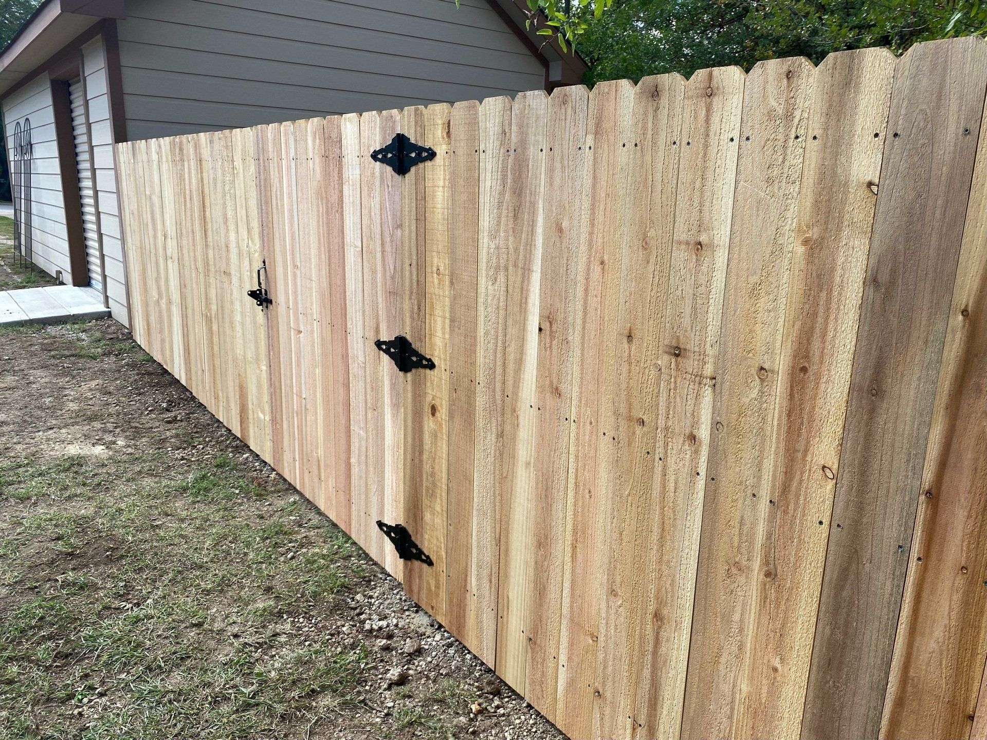 6ft Privacy Fence Install in Azle, TX