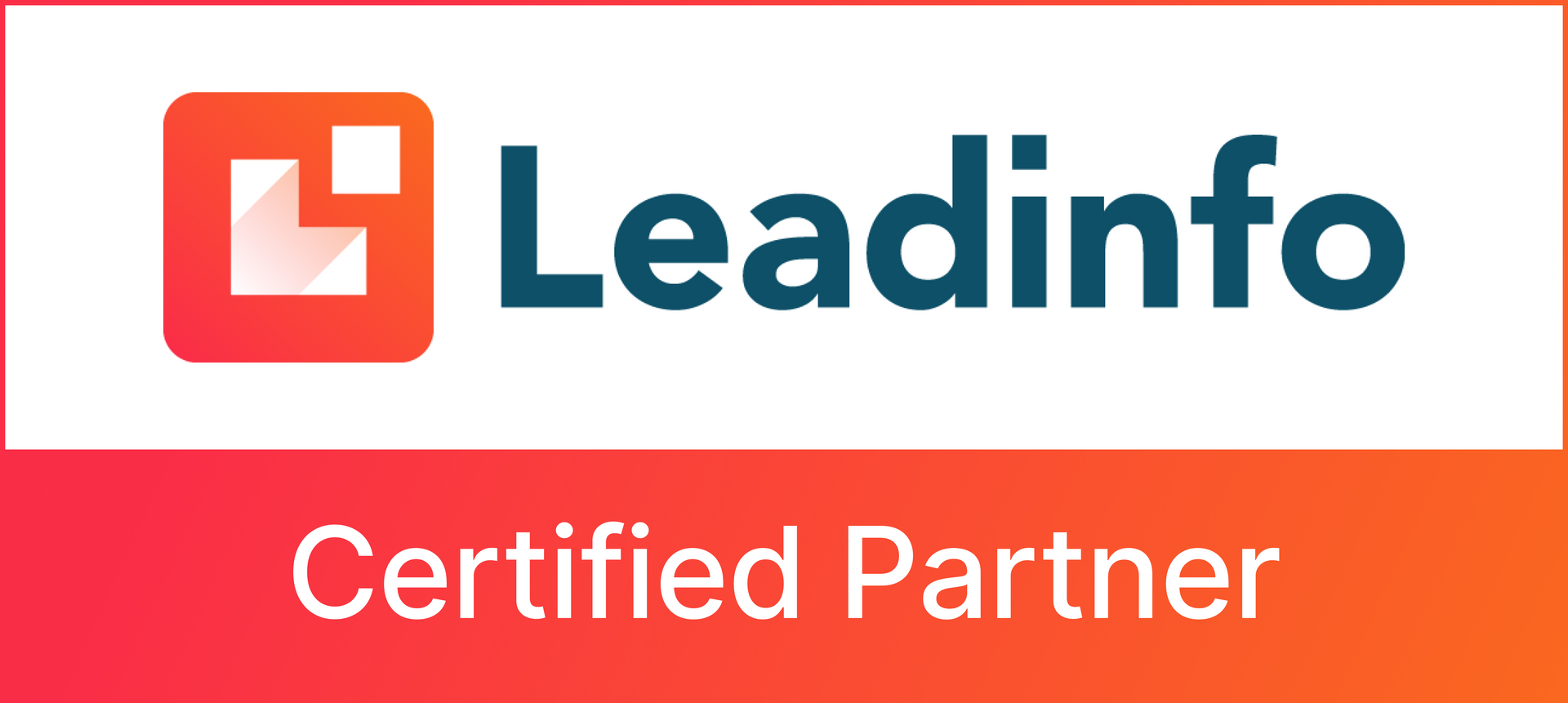 Leadinfo Partner Badge