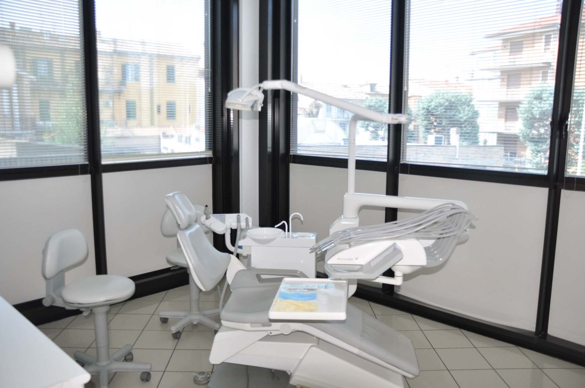 la reception dello studio