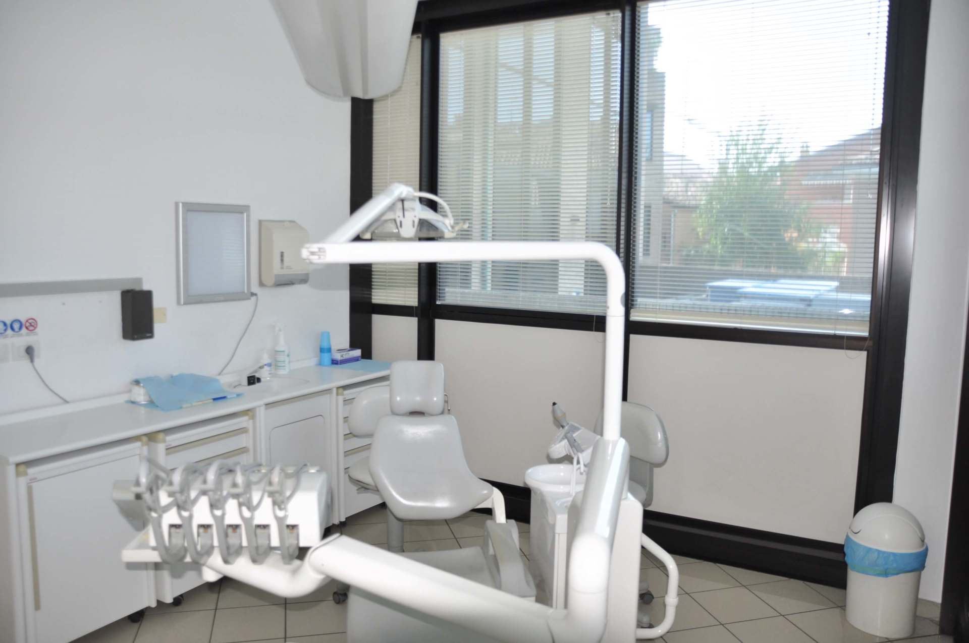 Riunito odontoiatrico dello studio dentistico