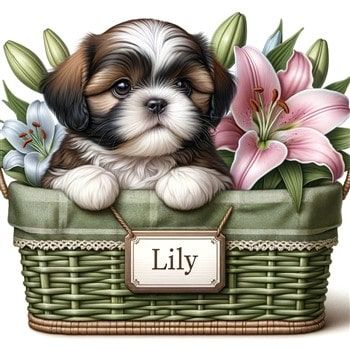Shih Tzu puppy named Lily 