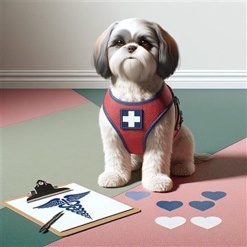 Medical Alert Dog check list for Shih Tzu 