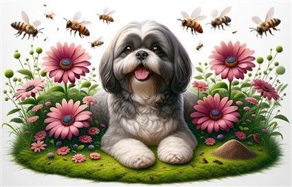 Shih Tzu Bee Insect Image