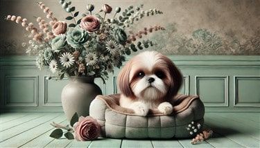Shih Tzu Doing Nothing