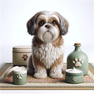 why do shih tzus lick their nose