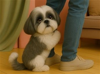 Shih Tzu Emotional Clingy Behavior