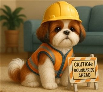 Shih Tzu not wanting to cuddle