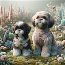 Shih Tzu dog difference sizes, illustrated