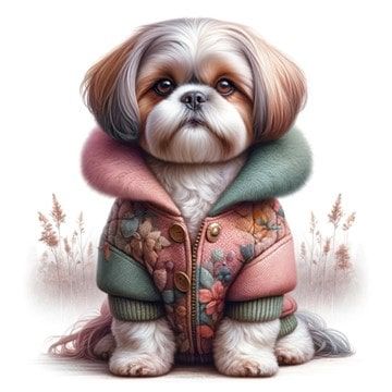 Shih Tzu - comfort cold jacket