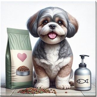 Shih Tzu with Coprophagia Treatments