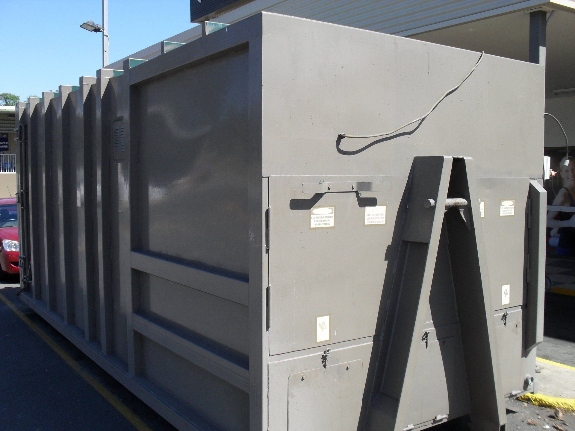 Big waste management equipment