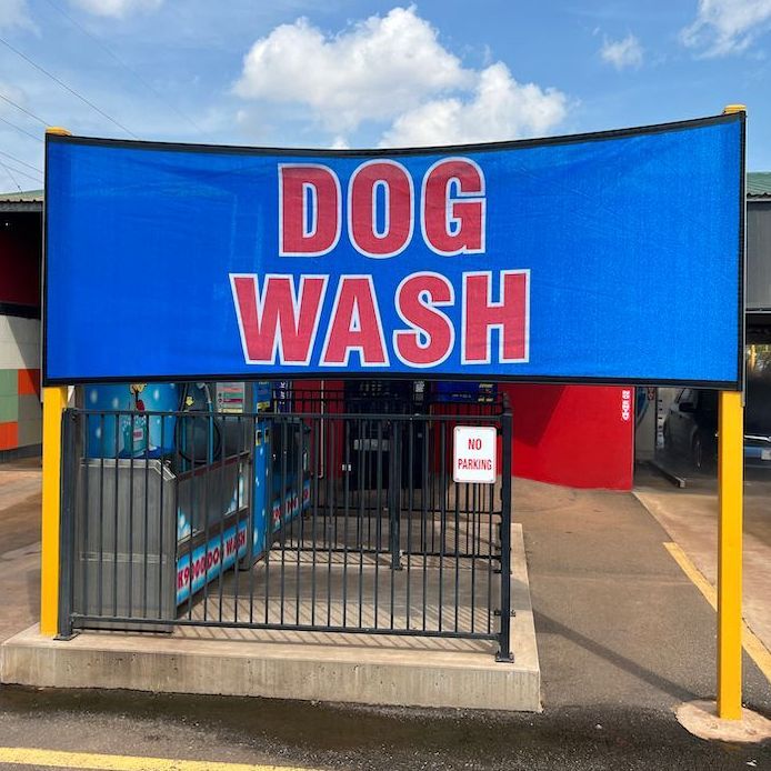 Dog getting washed - Dog Wash in Darwin, NT