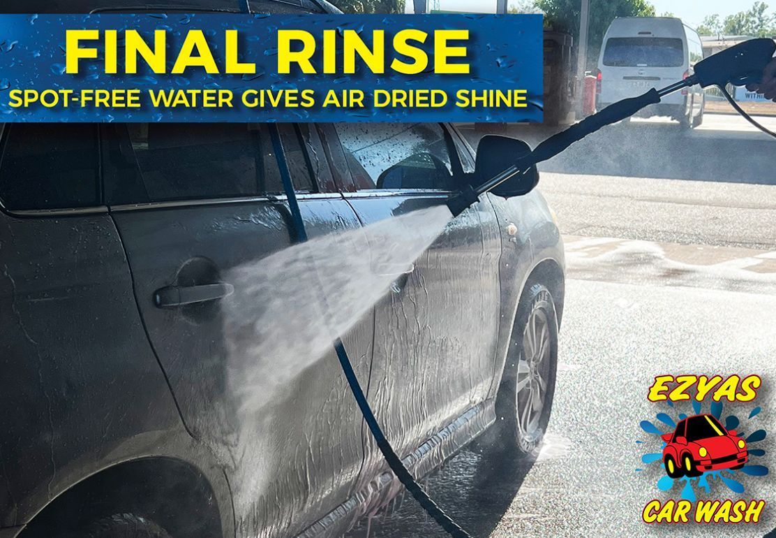 Car Wash Foam Water Automatic Car Wash in Action - Automatic Car Wash in Darwin, NT