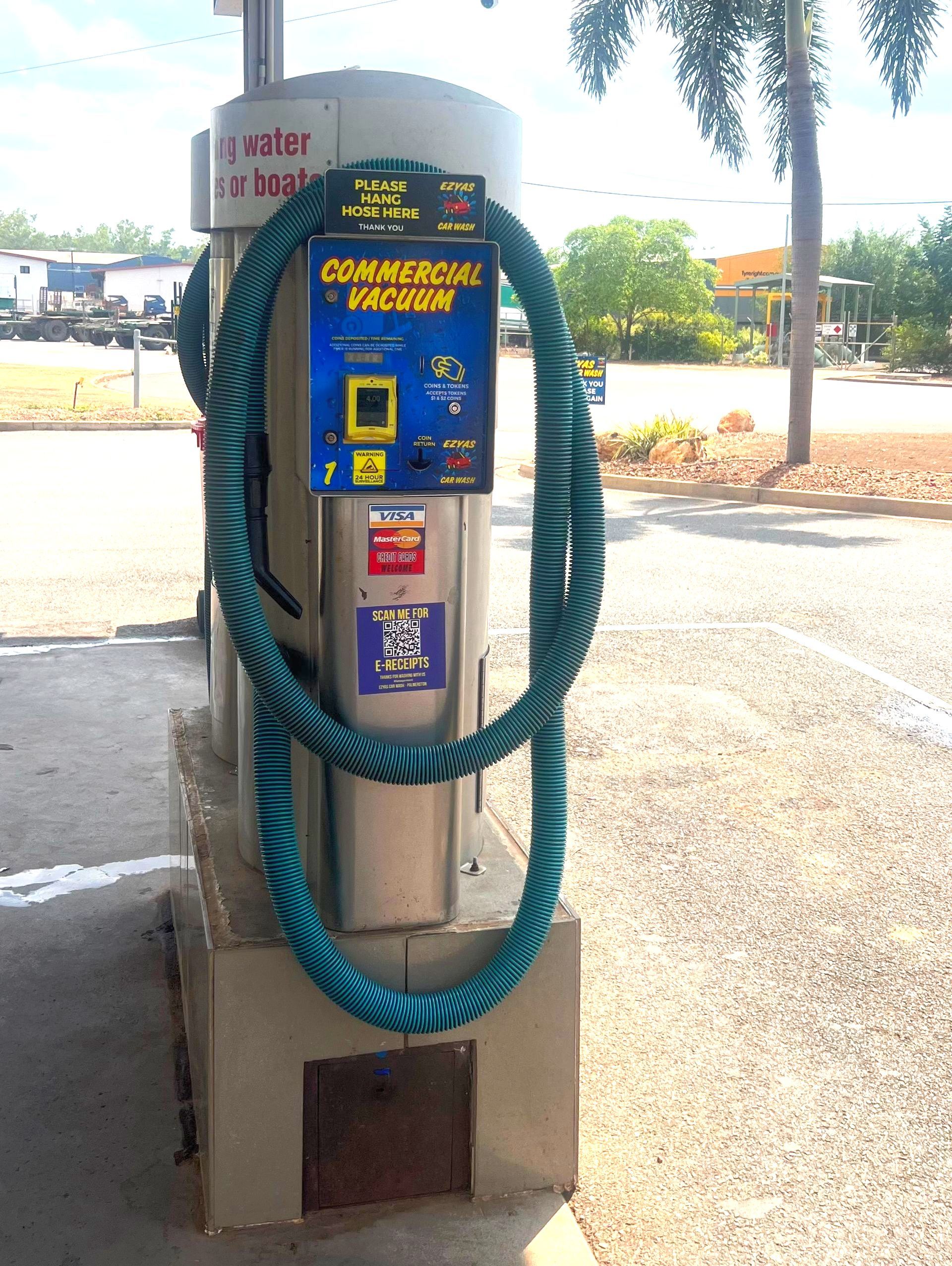 Commercial Car Vacuum - Self Car Wash in Darwin, NT