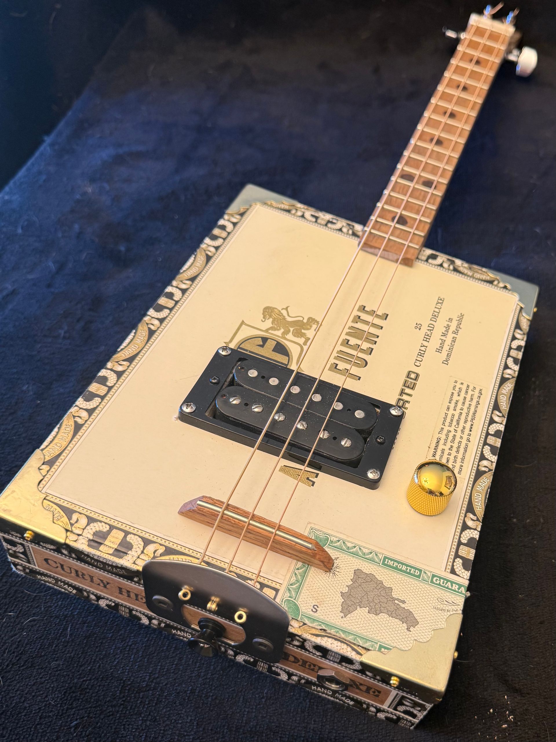 Custom Cigar Box “ Deluxe”
