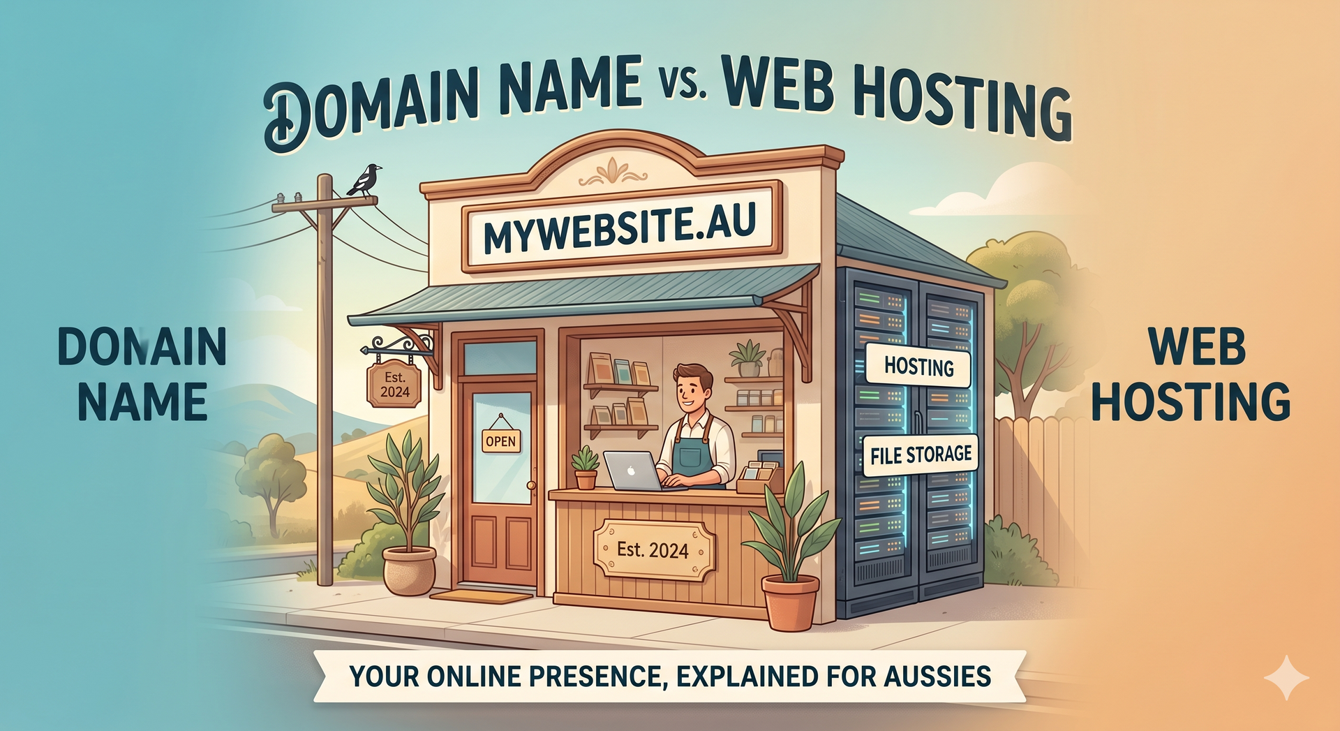 web hosting explained for aussies