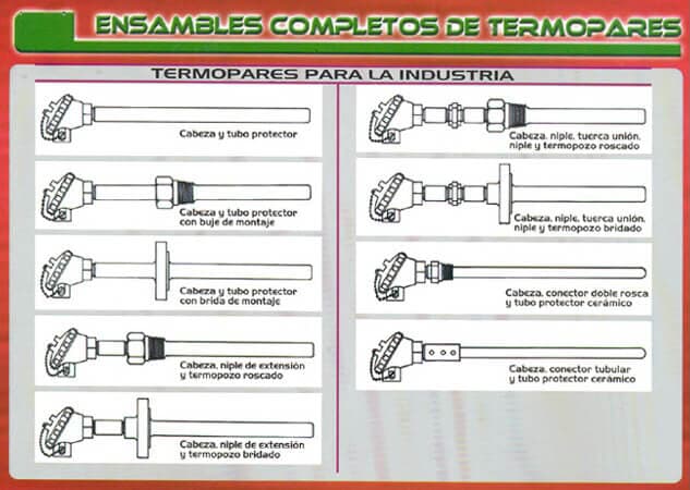 SAMA INSTRUMENTOS – SENSORES DE TEMPERATURA