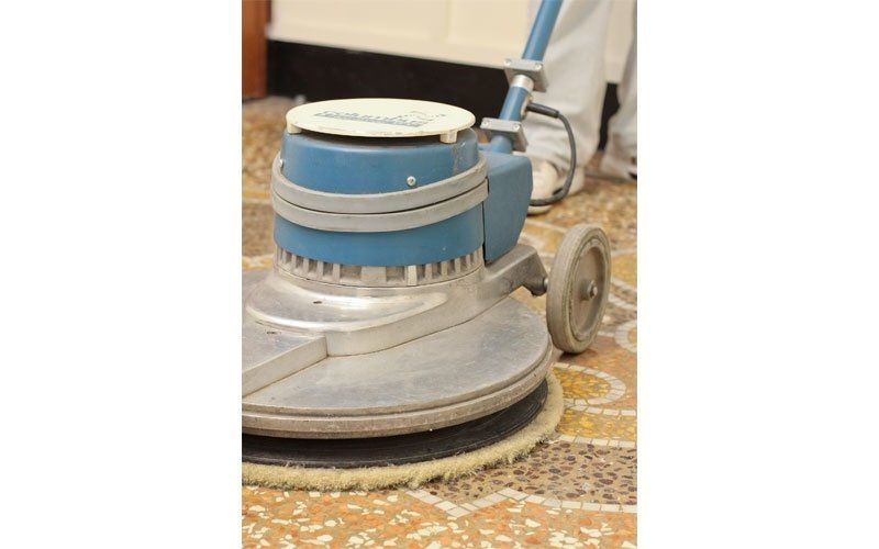 macchina per la pulizia di pavimenti