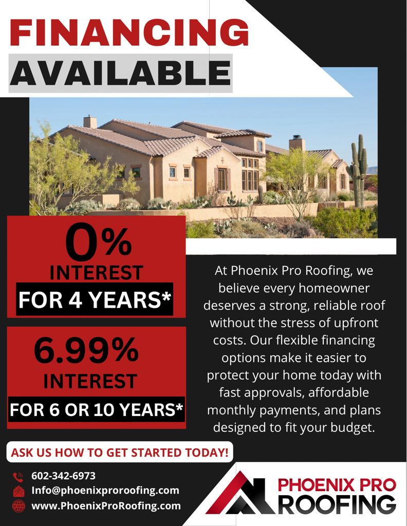 Phoenix Pro Roofing Financing
