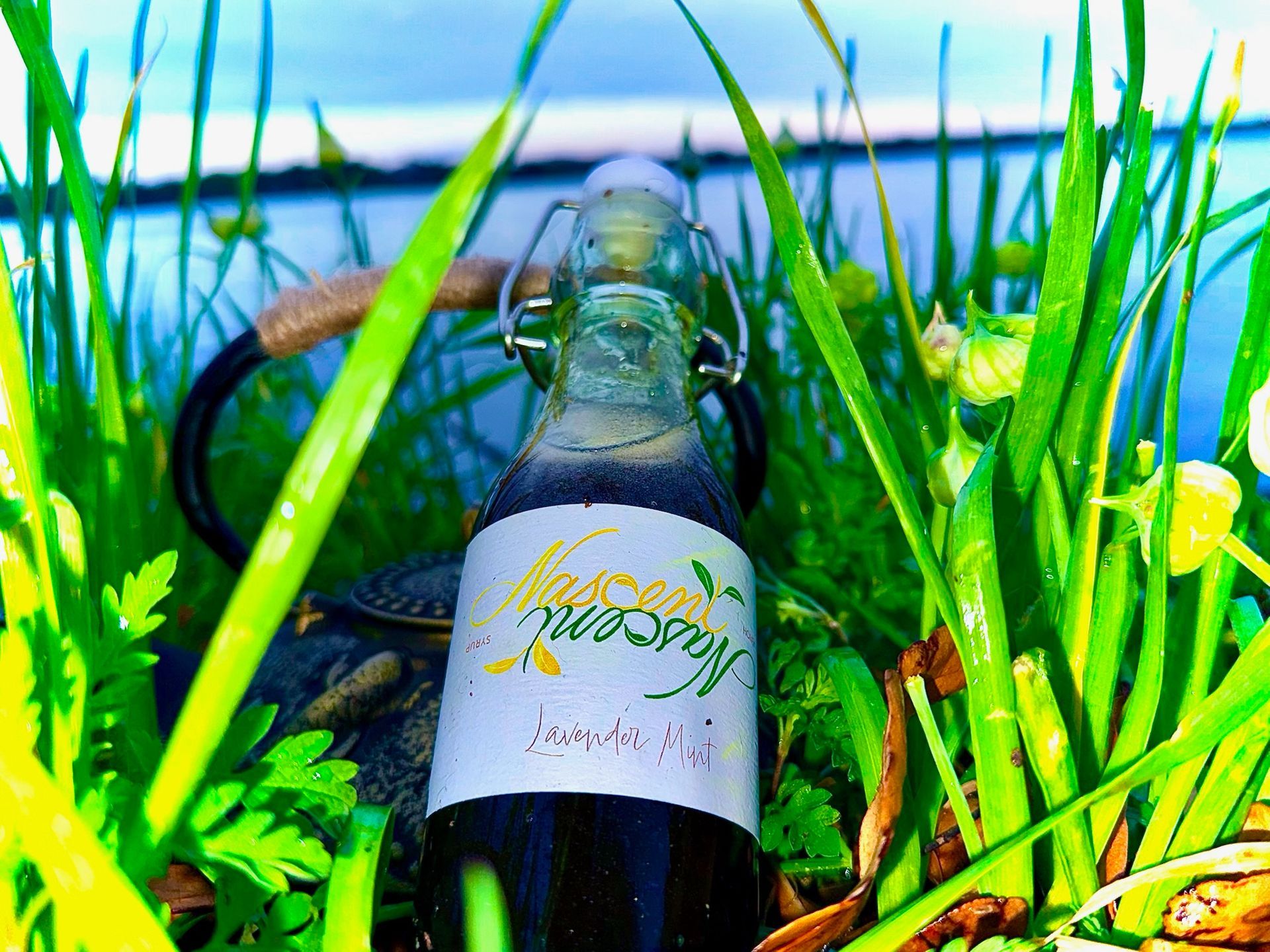 Honey Lavender Mint Syrup