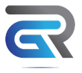 Logo stilizzato “CR” blu, grigio e nero su sfondo bianco.