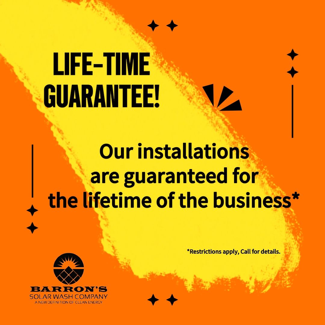 Life-Time Guarantee on our pigeon mesh installations.