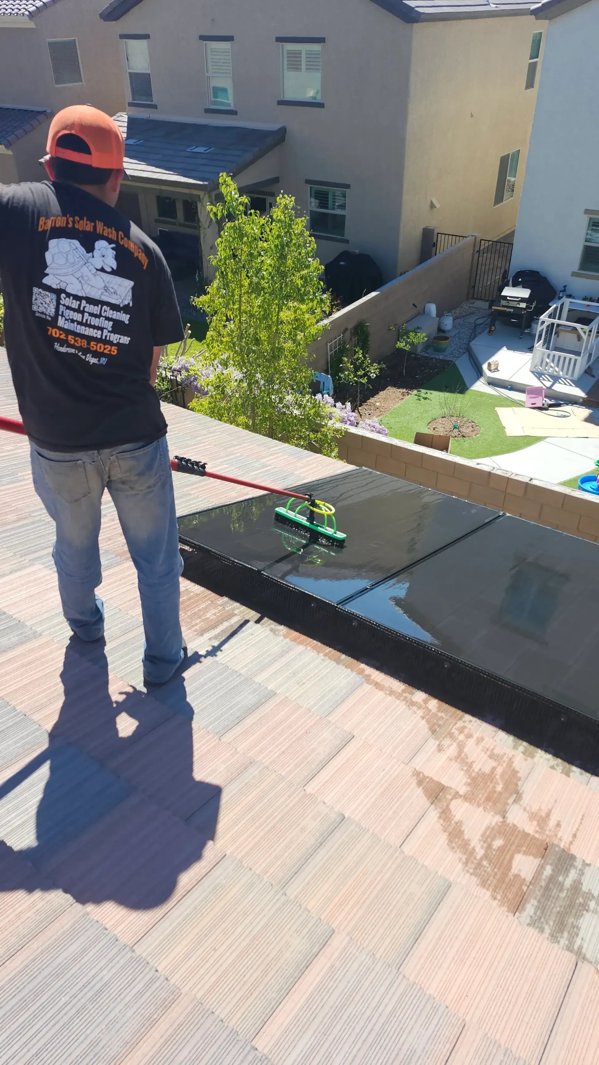 Solar Panel Cleaning, Henderson and Las Vegas, NV