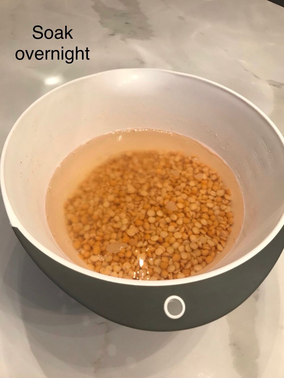 How to make tempeh with yellow split peas