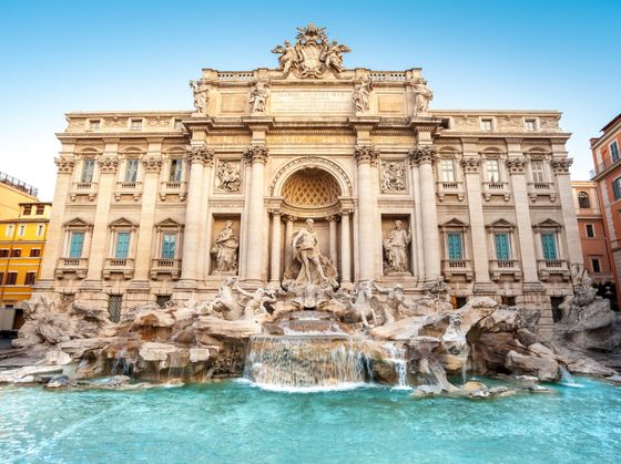 Trevi Fountain, Rome, Italy