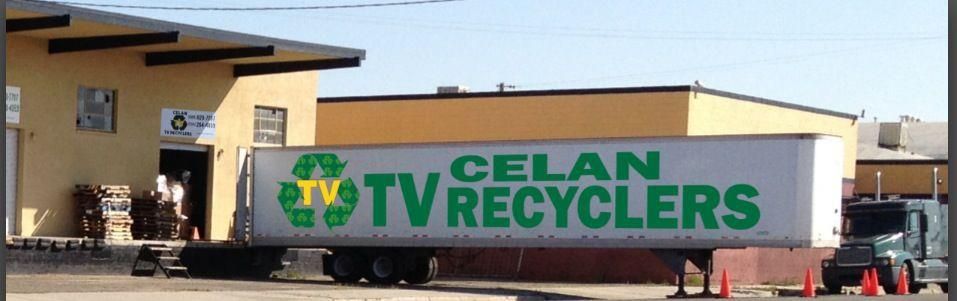 Celan TV Recyclers Trailer — Fresno, CA — Celan TV Recyclers & Junk Removal