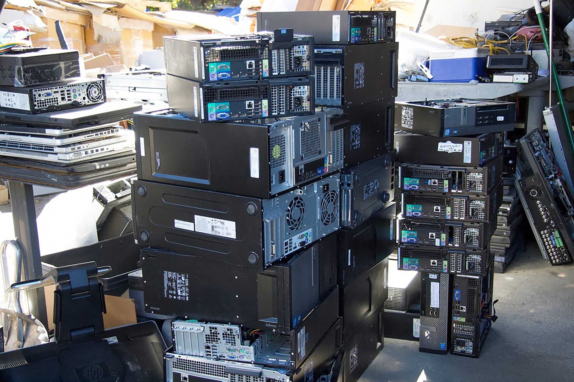 Discarded Electronic Devices — Fresno, CA — Celan TV Recyclers & Junk Removal