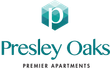 Presley Oaks logo.