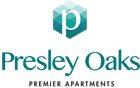 Presley Oaks logo.