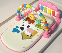 Gimnasio piano musical para bebé