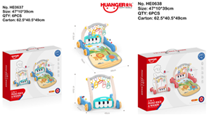 Gimnasio piano musical para bebé 2 en 1