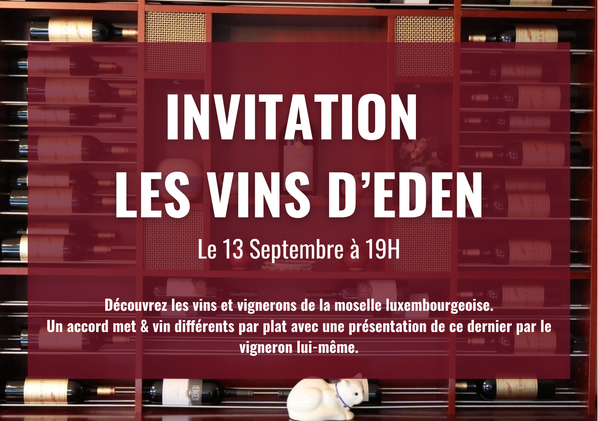 Invitation à la dégustation 