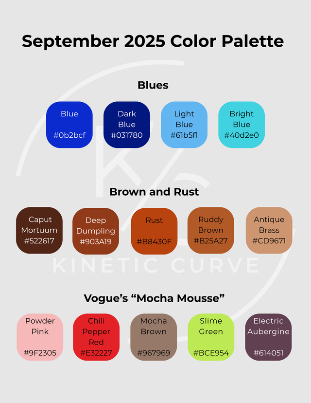 Bold Color Palette 2025