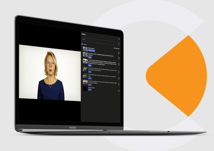 A laptop displaying the arbor platform
