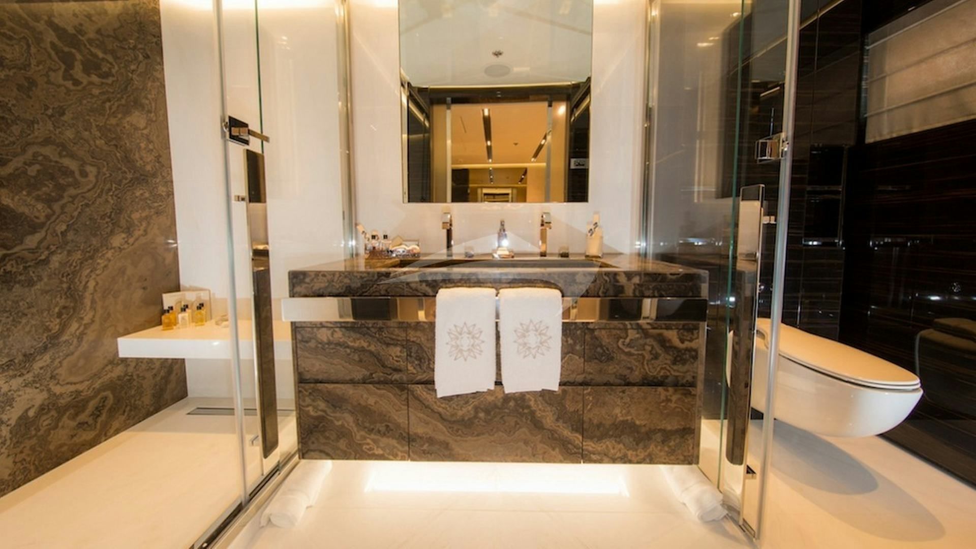 M/Y OURANOS MY/ OURANOS INTERIOR DESIGN BATHROOM