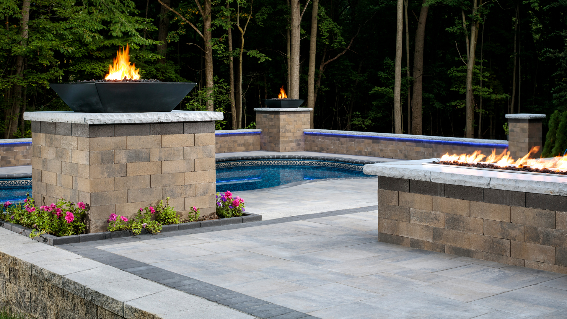 Elegant Backyard Pool — Fort Wayne, IN — Total Home & Tech