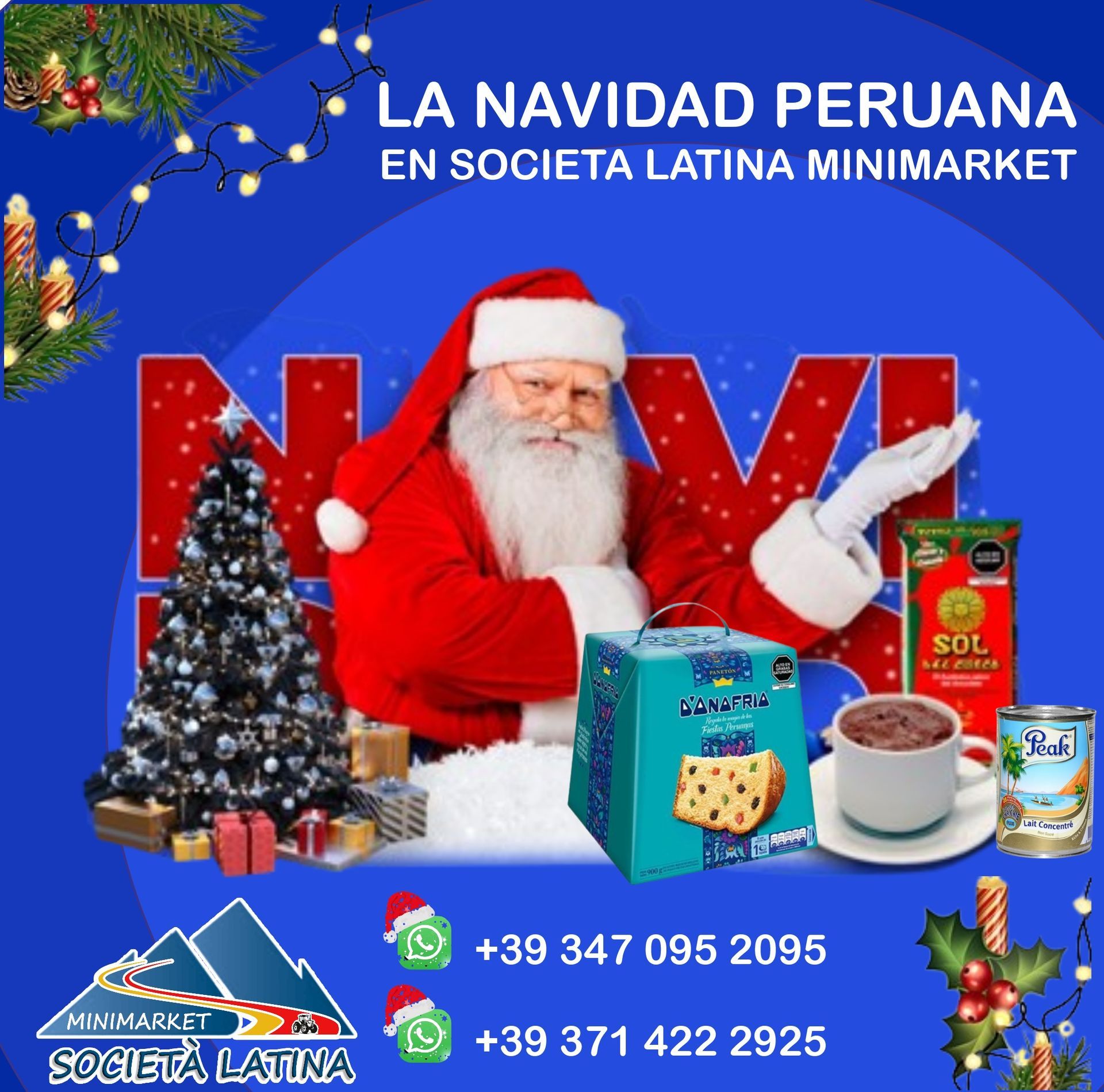 Navidad Peruana , Productos peruanos