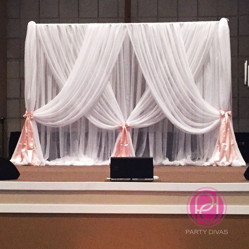 Custom Backdrops & Canopies in Event Design | Party Divas