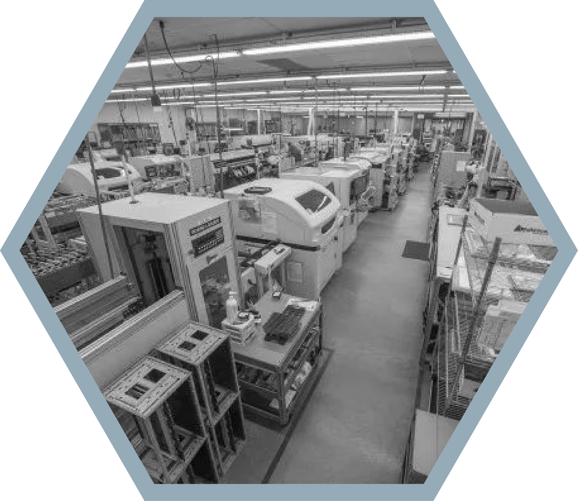 Logo of Ninja Circuits, a ninja with a sword, inside a hexagonal shape. Text reads 