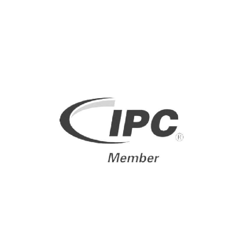 IPC Member logo with curved swoosh and text.