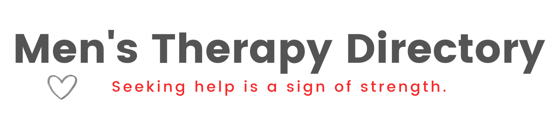 Logo for men 's therapy directory